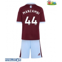 Aston Villa Johan Manzambi #44 Hjemmedraktsett Barn 2026-27 Kortermet (+ Korte bukser)